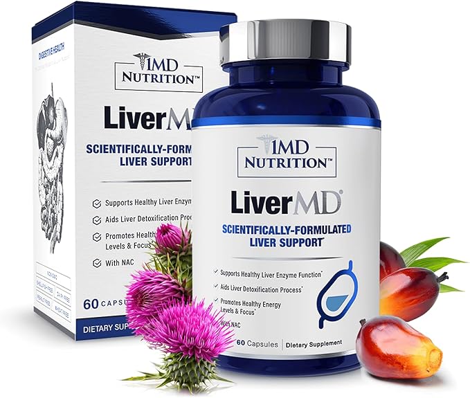Advanced Detox Formula Liver Health Support Supplement 60 Capsules