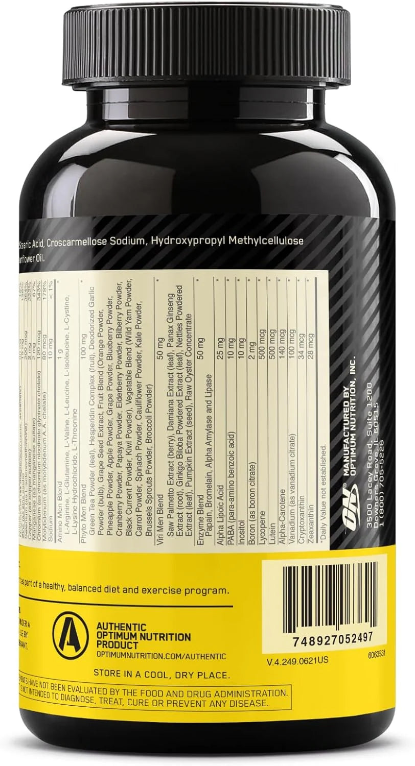 Optimum Nutrition Opti-Men Multivitamin Tablets