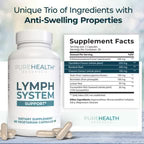 PureHealth Research Lymph System Capsules - Reduces swelling, lymphatic suppor