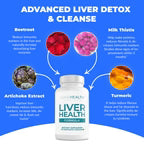PUREHEALTH RESEARCH Liver Health – Advanced Liver Cleanse, Detox & Repair Support