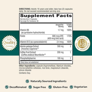 Neuriva Ultra Brain Health Support Supplement 60 Capsules