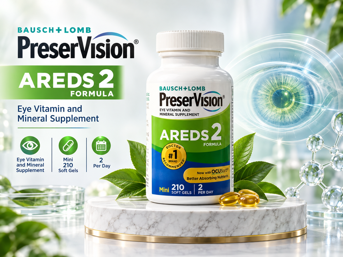 PreserVision 210 Soft Gels, AREDS 2 Formula