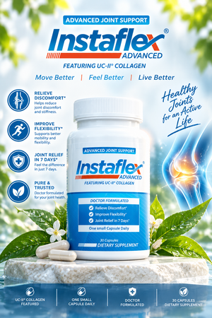 Instaflex Advanced Joint Support Supplement - Turmeric, Resveratrol, Boswellia Serrata Extract, BioPerine, UC-II Collagen- 30 Count