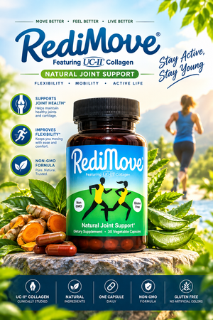 Natural Joint Support Supplement - Non-GMO, Gluten-Free