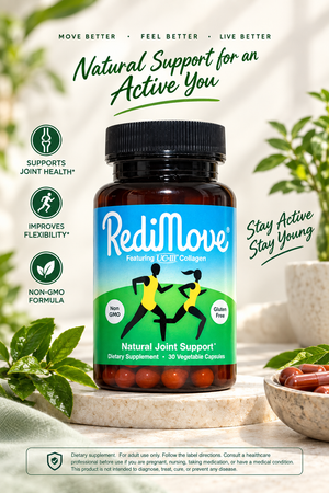 Natural Joint Support Supplement - Non-GMO, Gluten-Free