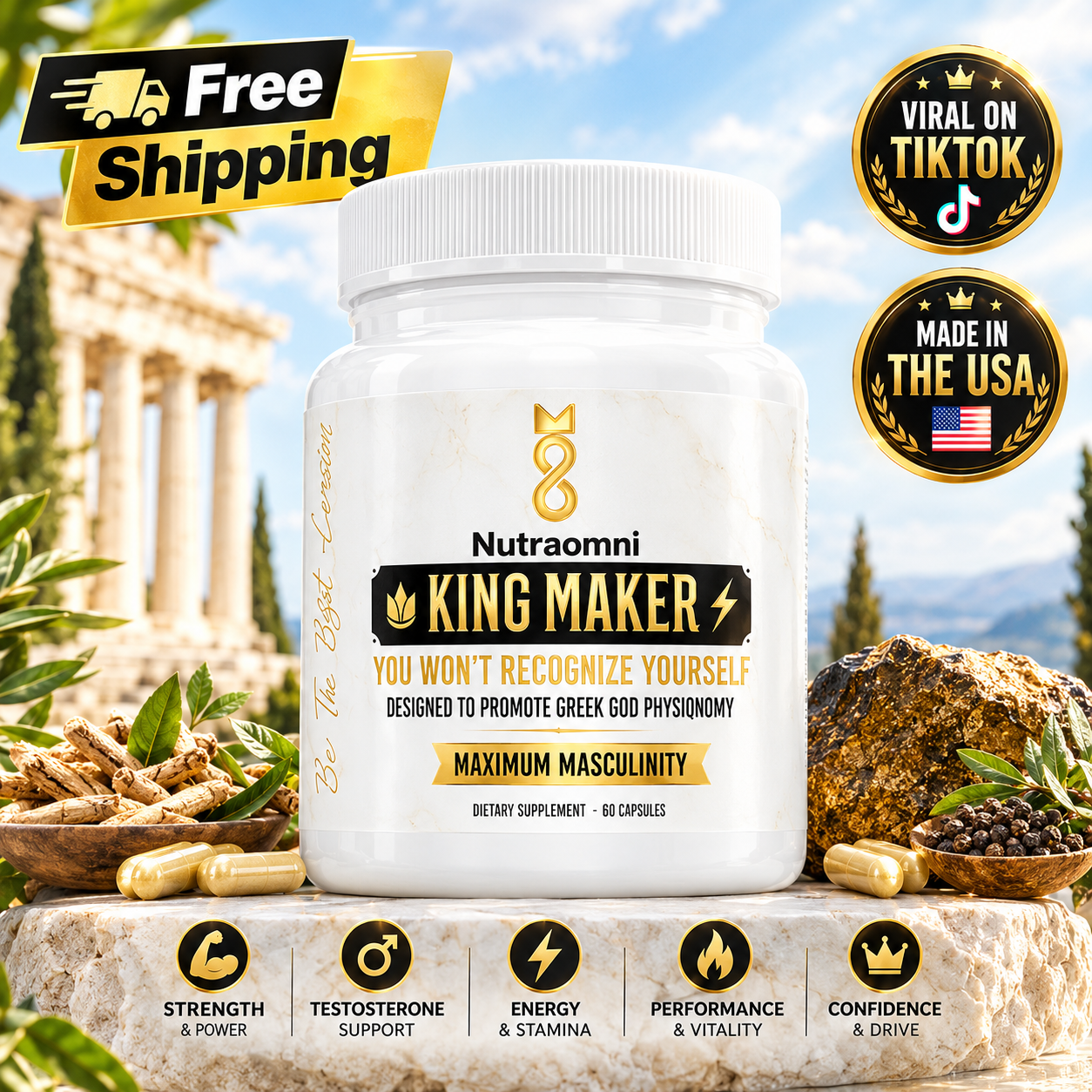 KING MAKER: The Natural Power Boost Every Man Needs