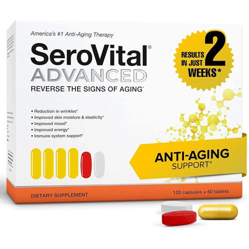 SeroVital Advanced Anti-Aging Supplement 180 Count
