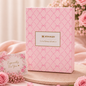 LoveShackFancy x Stanley Pink Bow Tumbler Gift Box Set 591ml