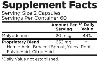 CellCore BioToxin Binder Support Supplement 120 Capsules