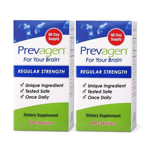 Prevagen Regular Strength 10mg Supplement 60 Capsules 2 Pack