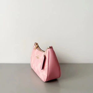COACH Teri Shoulder Bag Signature Canvas Powder Pink