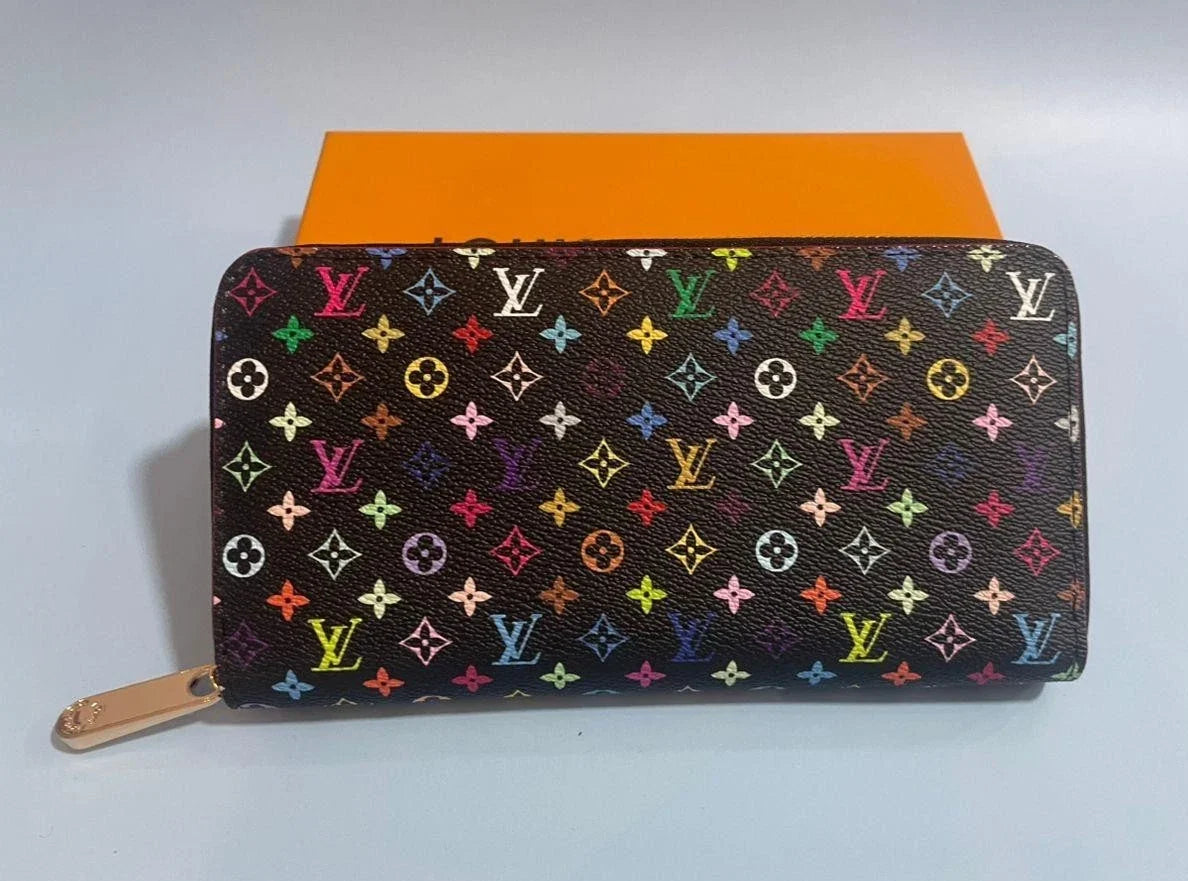 Louis Vuitton Monogram Multicolore Takashi Murakami Zippy Wallet