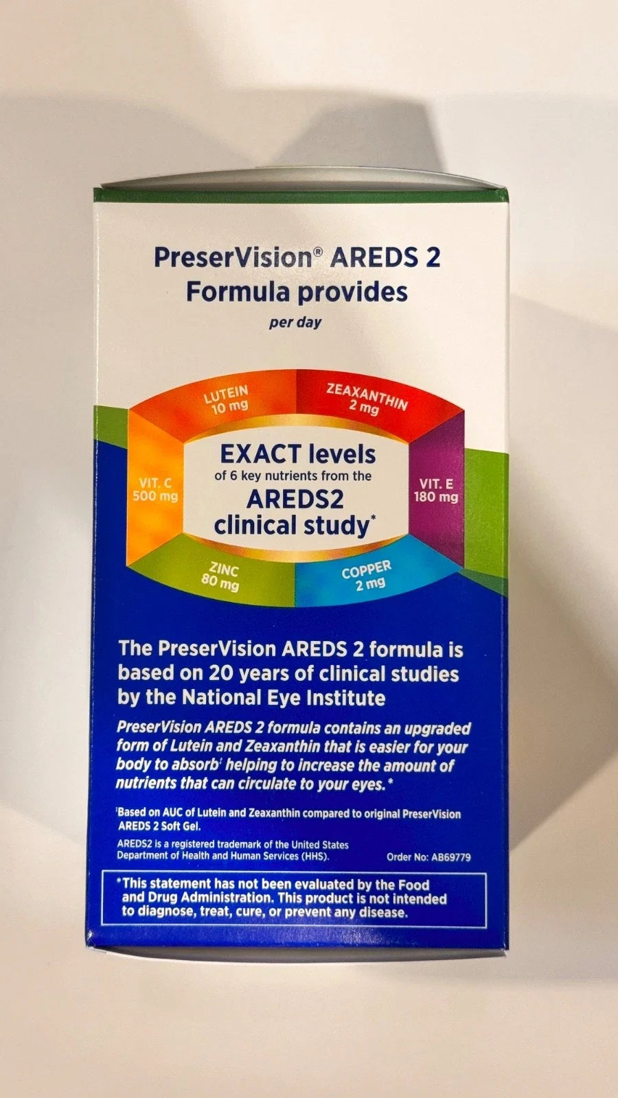 Bausch + Lomb PreserVision AREDS 2 Eye Vitamin 210 Mini Softgels