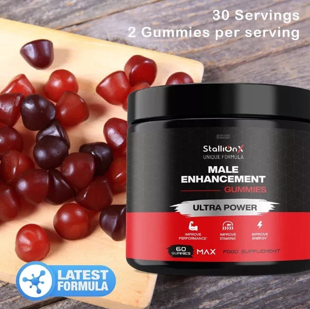 Stallion X Performance Supplement 60 Gummies