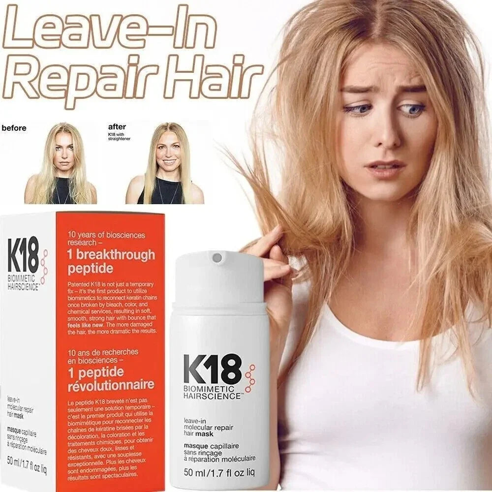 K18 Leave-In Molecular Repair Hair Mask 50ml