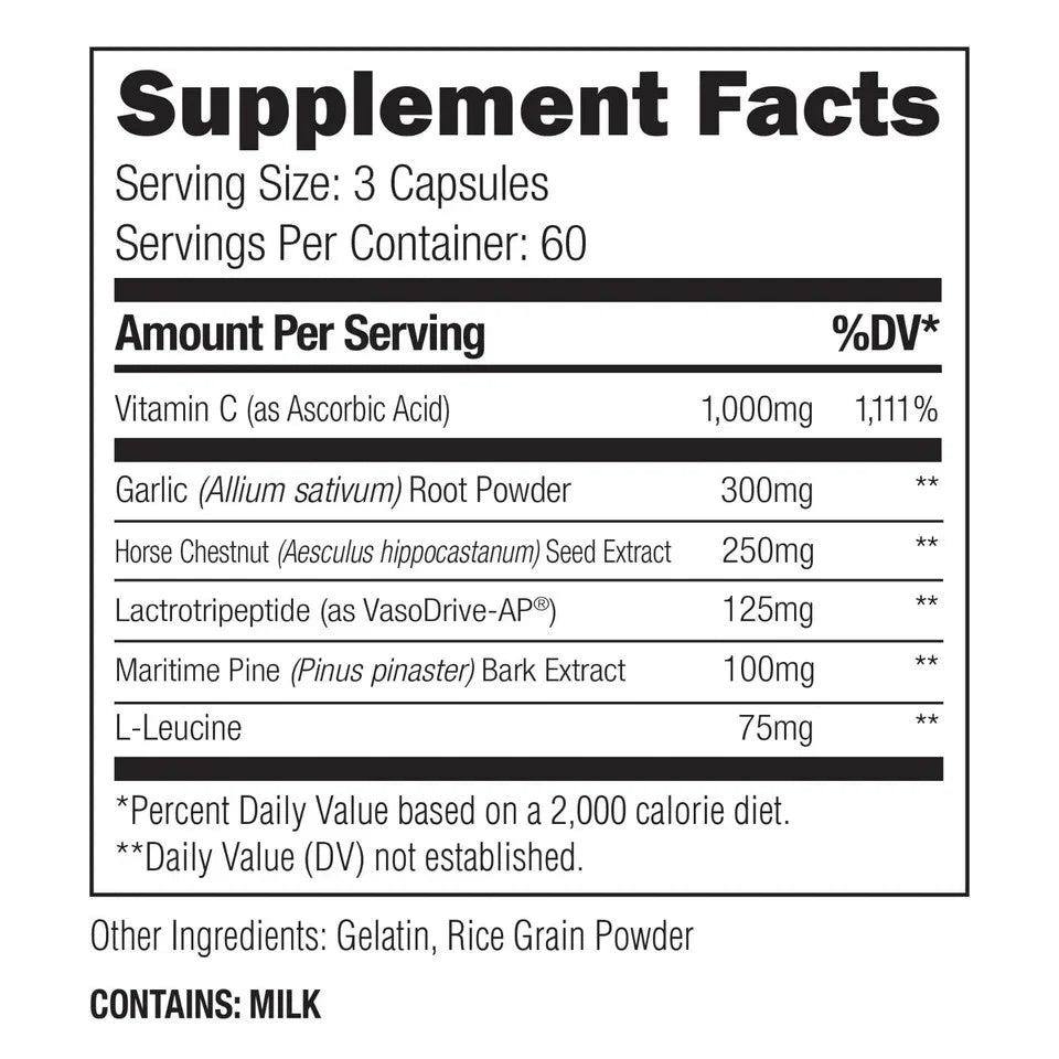 UMZU Redwood Nitric Oxide Booster Supplement 30-Day Supply