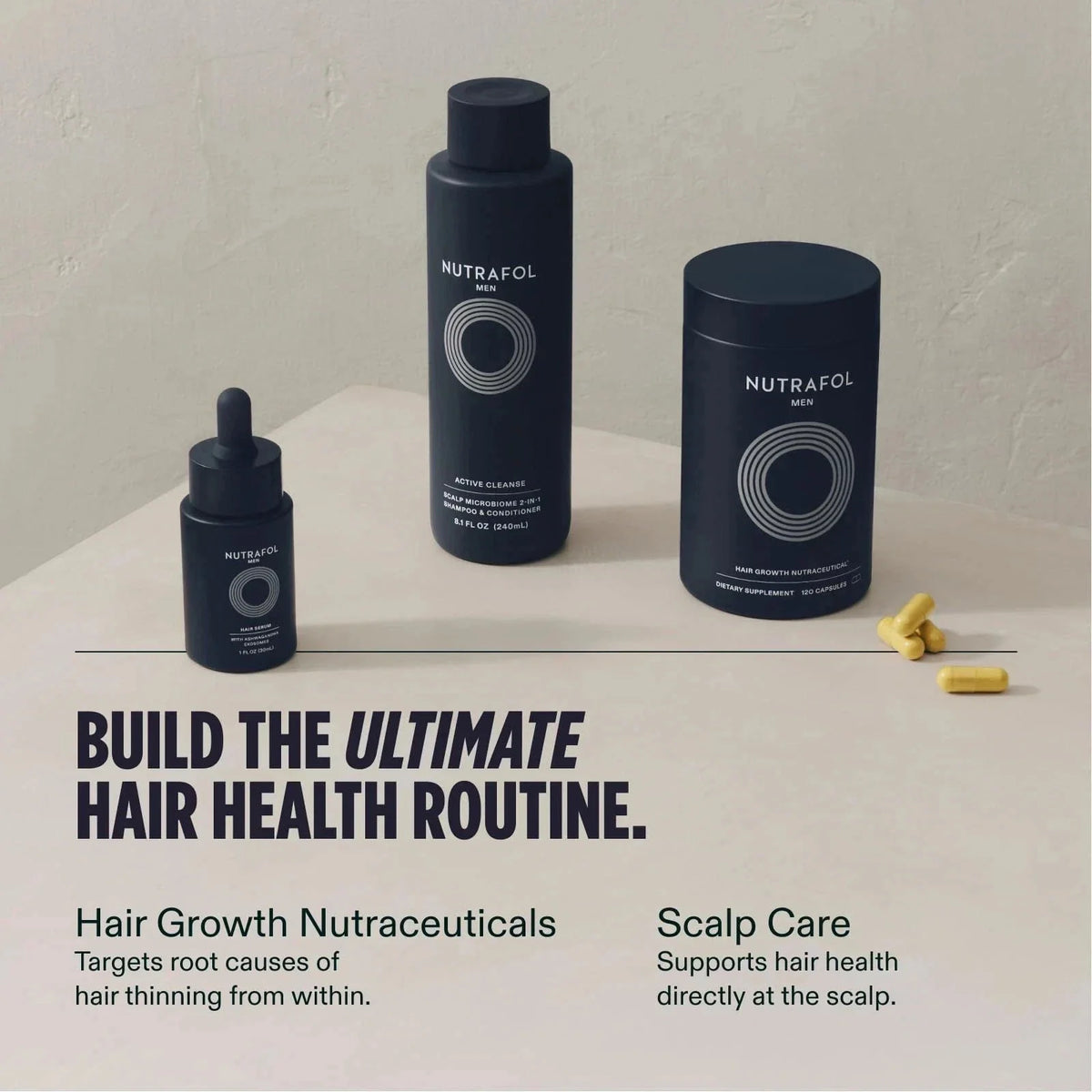 Nutrafol Men's Hair Growth Supplement 120 Capsules