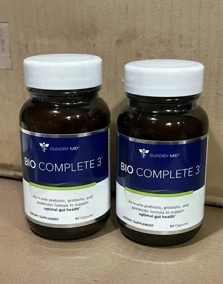 Gundry MD Bio Complete 3 Gut Health Supplement 60 Capsules