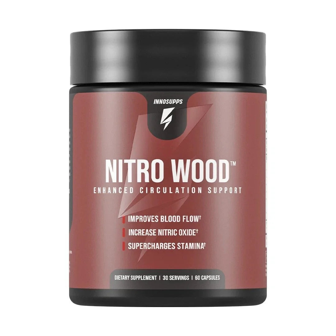 Inno Supps Nitro Wood Performance Enhancer Supplement 120 Capsules