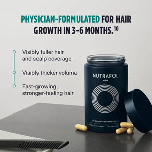 Nutrafol Men Hair Growth Nutraceuticals Dietary Supplement 240 Capsules